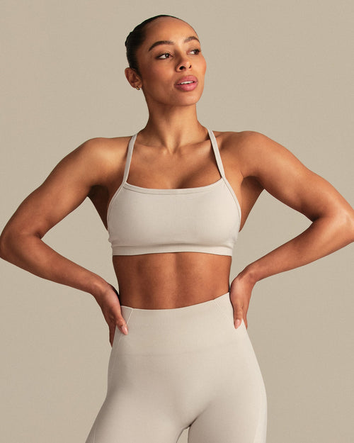 Define 2.0 Racer Back Bra | Stone