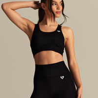 Power Sports Bra | Black