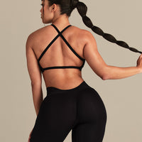 Define 2.0 Cross Back Bra | Black