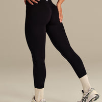Define 2.0 High Waist Scrunch Leggings | Black
