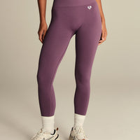 Power High Waist Leggings | Dusk Plum