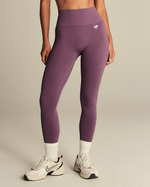 Power High Waist Leggings | Dusk Plum