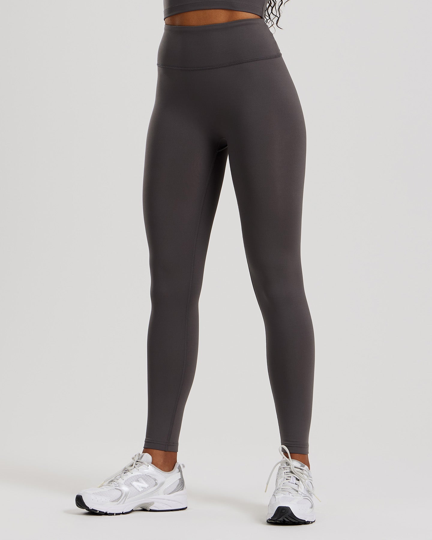 Essential High Waist Leggings | Graphite