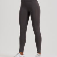 Essential High Waist Leggings | Graphite