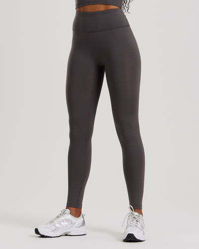 Essential High Waist Leggings | Graphite