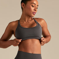 Define 2.0 Cross Back Bra | Graphite