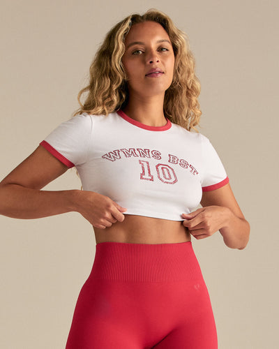 Comfort "10" Graphic Baby T-Shirt | White