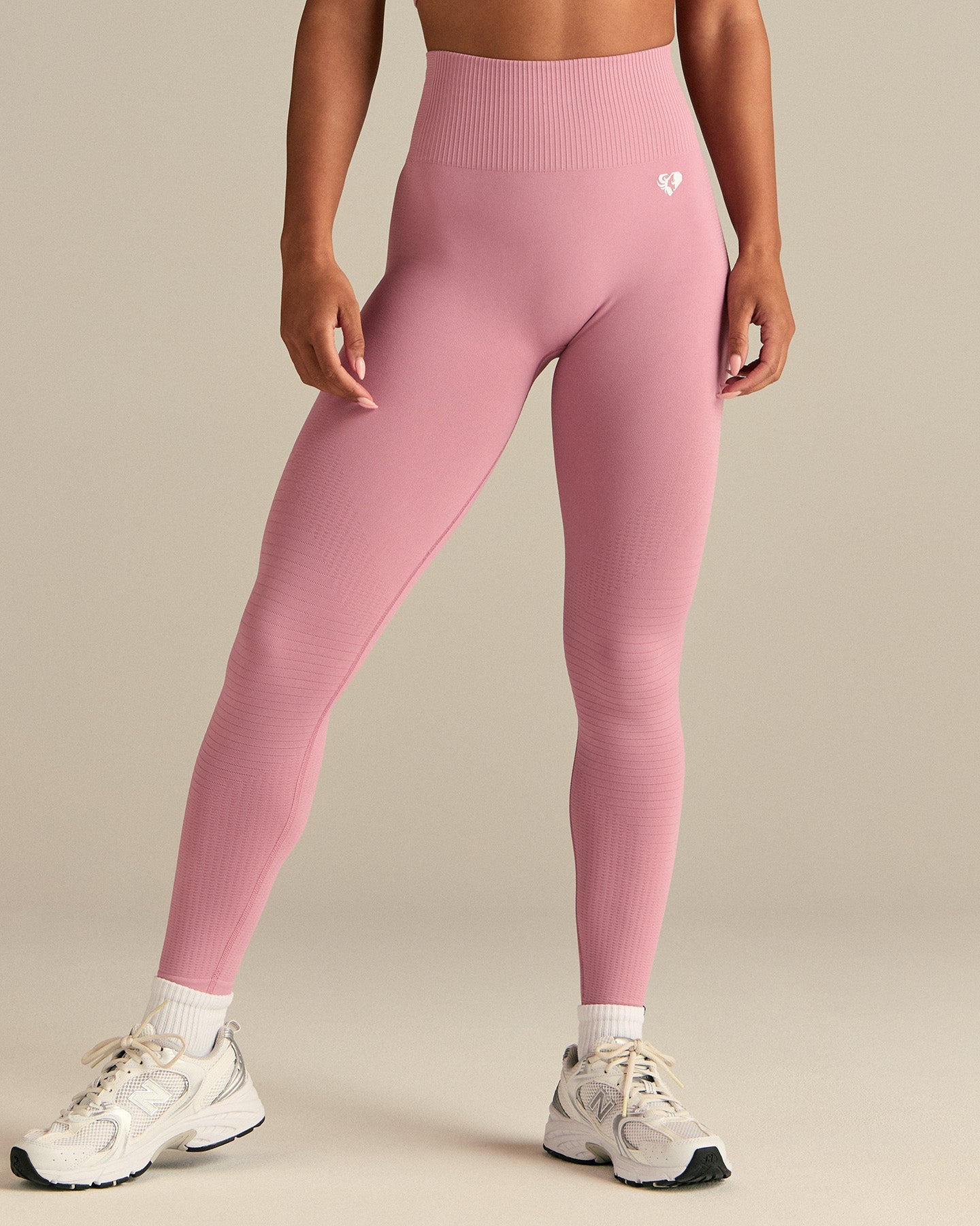 Power High Waist Leggings | Blush Pink