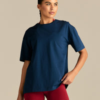 Comfort PWR Oversized Short Sleeve T-Shirt | True Navy