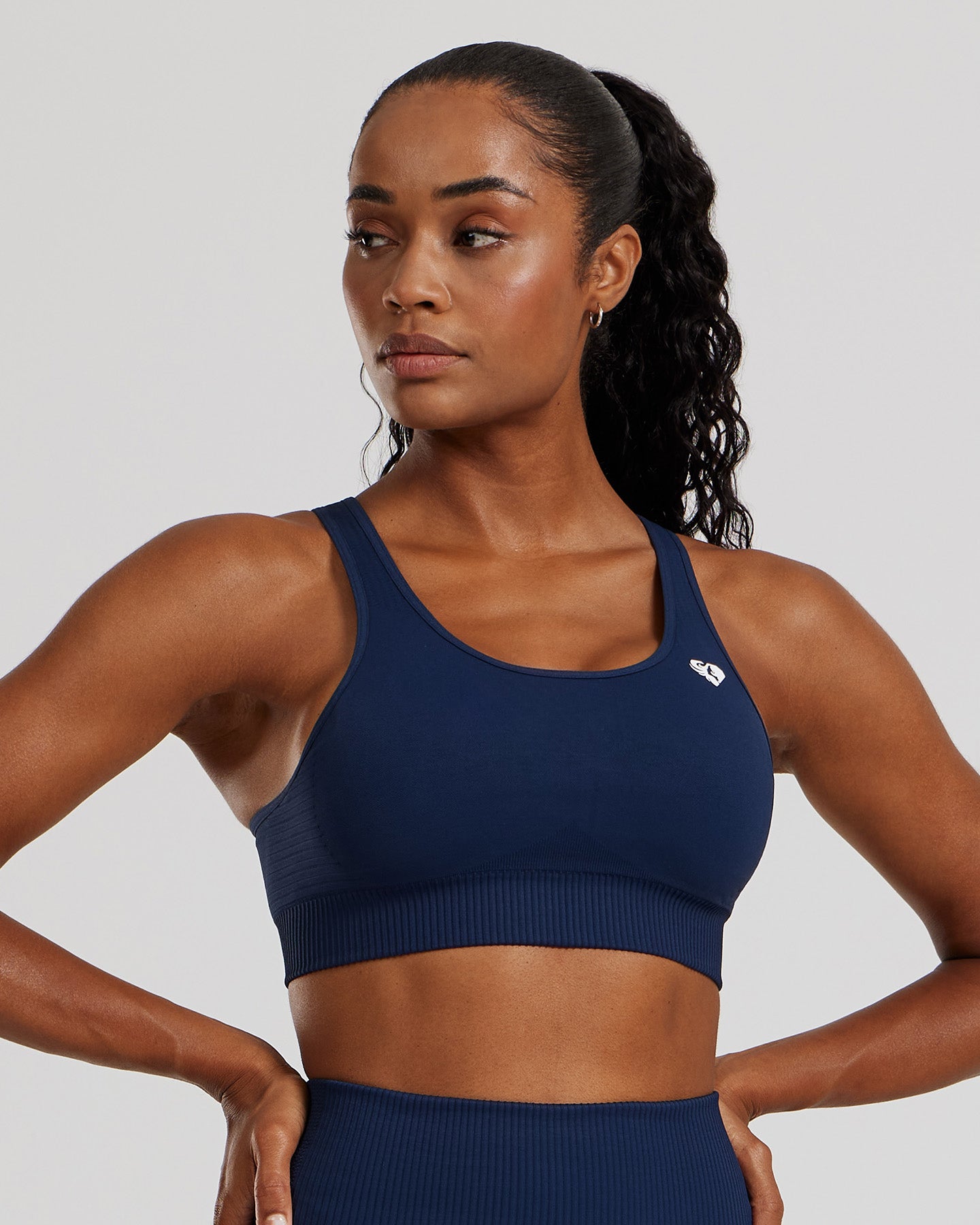 Power Adjustable Sports Bra | Sapphire Blue