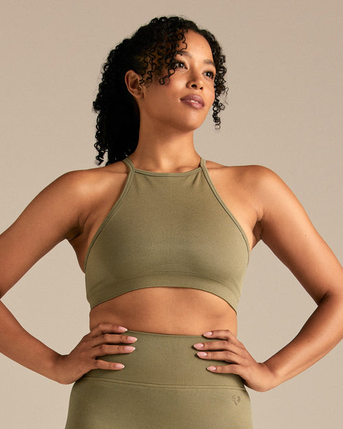 Motion Seamless Racer Front Bra | Willow