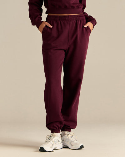 Comfort Joggers | Merlot