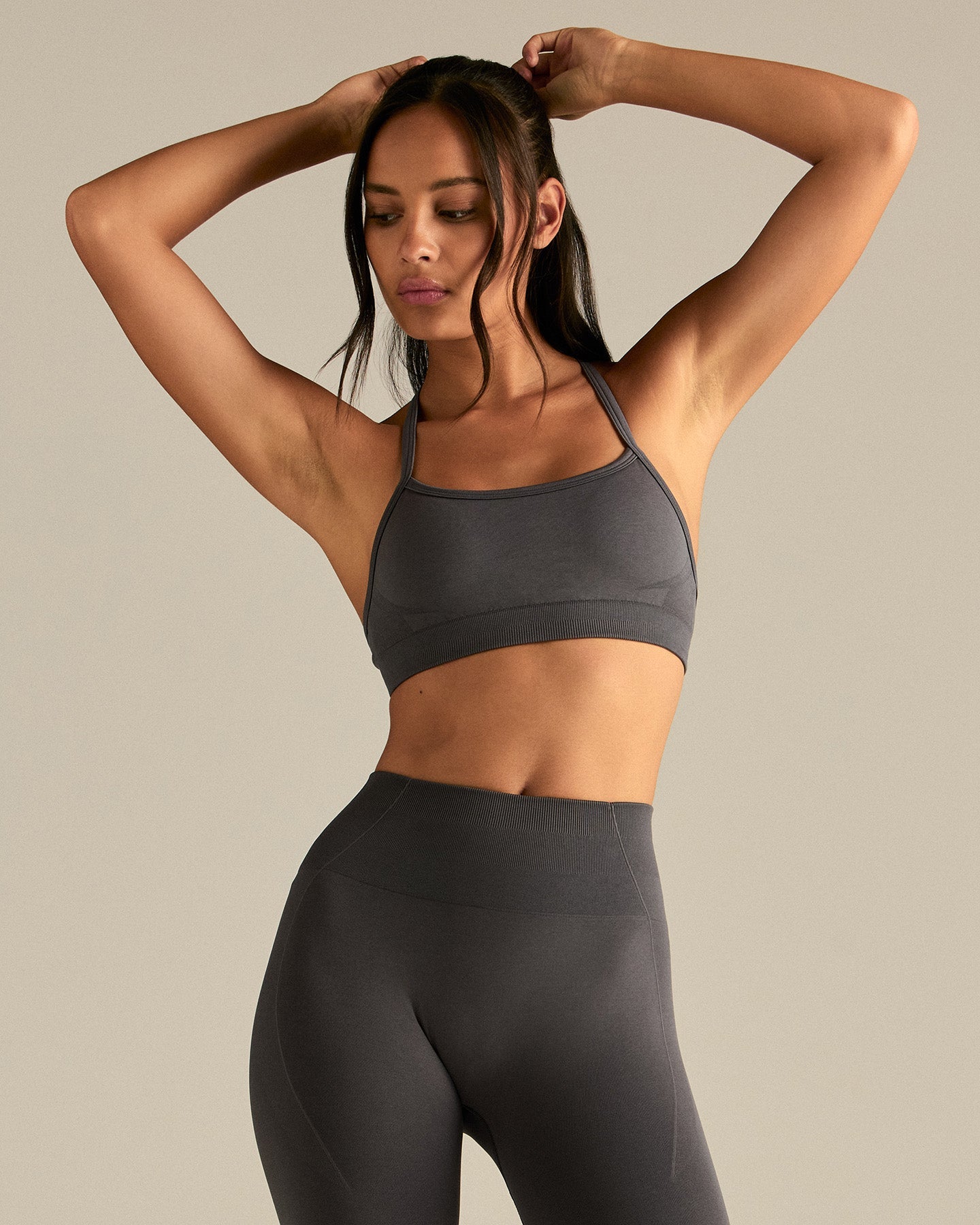 Define 2.0 Racer Back Bra | Graphite