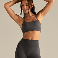 Define 2.0 Racer Back Bra | Graphite