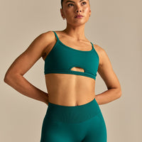 Emphasize Peek-A-Boo Bra | Eden Green