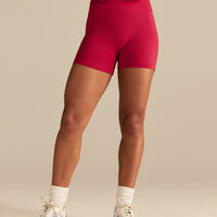 Essential High Waist Shorts | Strawberry Kiss