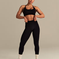 Define 2.0 High Waist Scrunch Leggings | Black