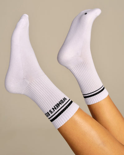 Premium Crew Stripe Socks (3PK) | True Red/Chambray Blue/Black