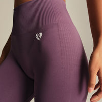 Power High Waist Scrunch Leggings | Dusk Plum