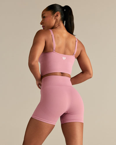 Power Built-In Bra Tank | Blush Pink