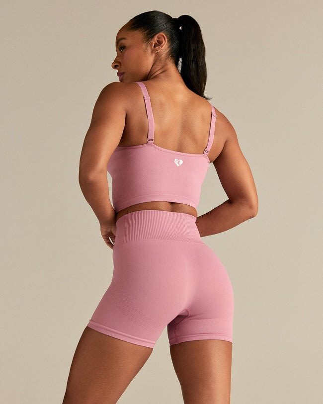 Power Built-In Bra Tank | Blush Pink