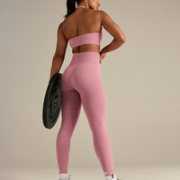 Power High Waist Leggings | Blush Pink