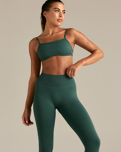 Emphasize Mid Waist Leggings | Evergreen