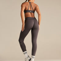 Define 2.0 Halter Neck Bra | Slate Grey