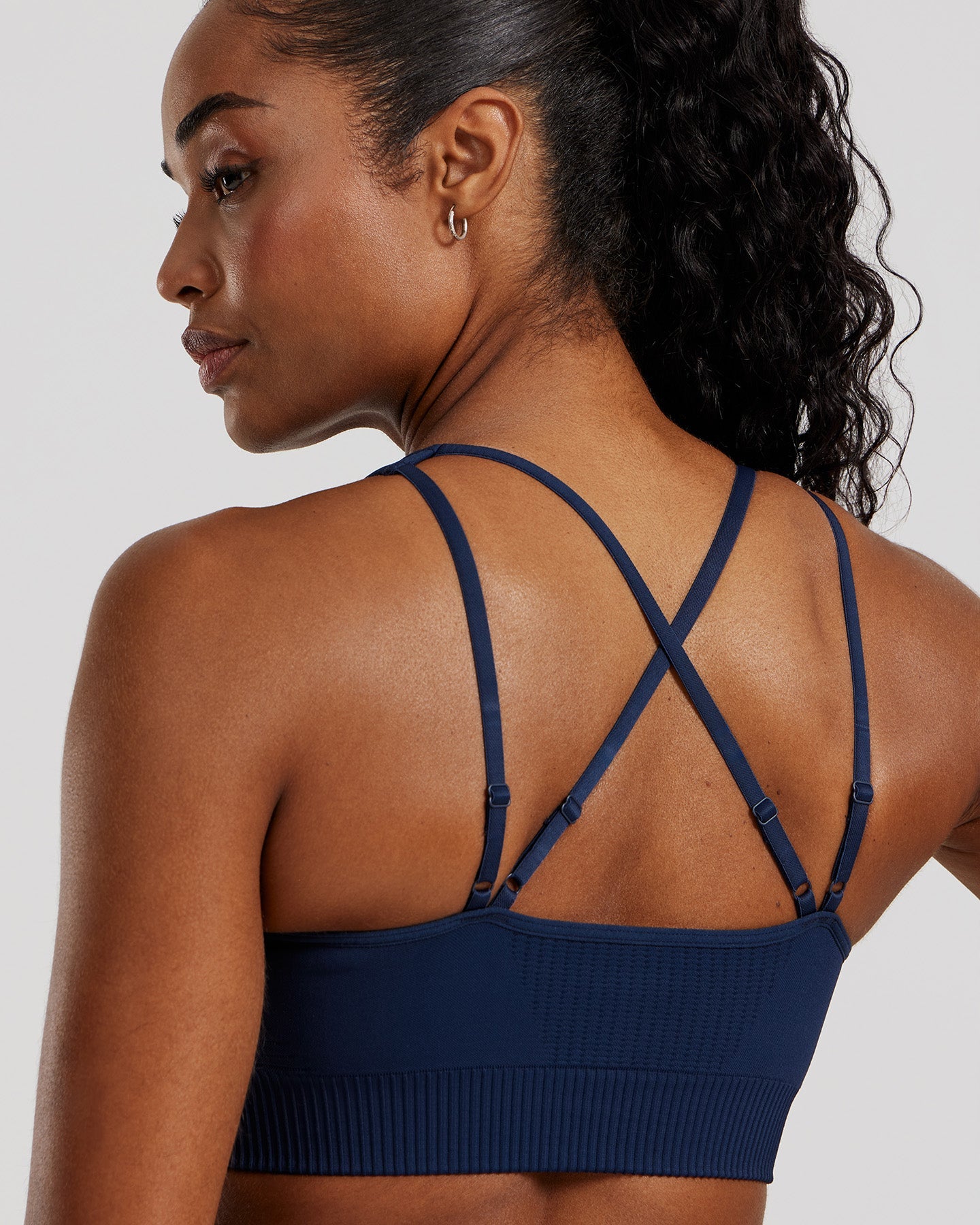 Power Adjustable Sports Bra | Sapphire Blue