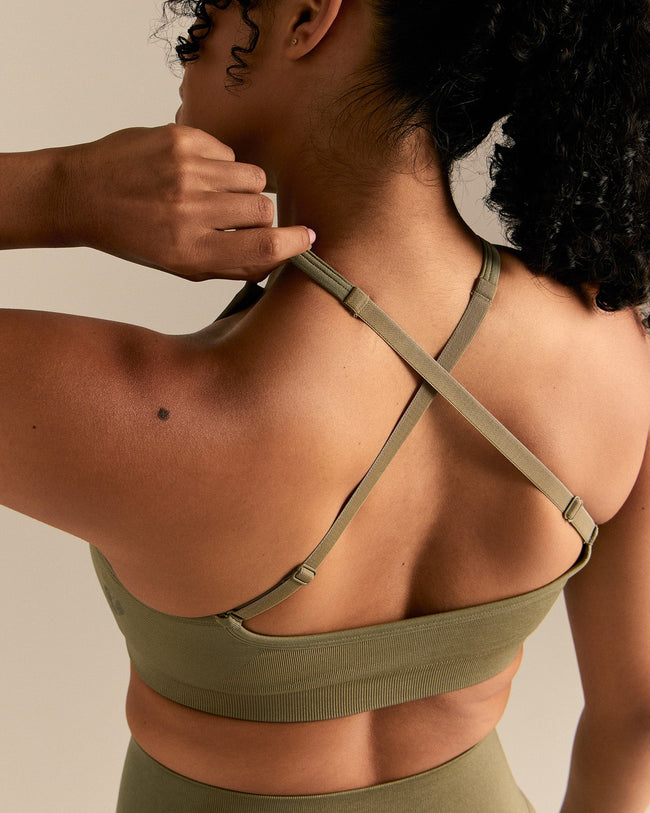 Motion Seamless Racer Front Bra | Willow