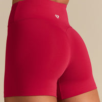 Essential High Waist Shorts | Strawberry Kiss