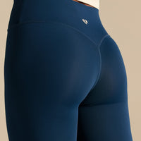 Essential High Waist Capri Leggings | True Navy