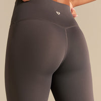 Essential High Waist Flared Leggings | Slate Grey