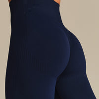 Power High Waist Scrunch Leggings | Sapphire Blue