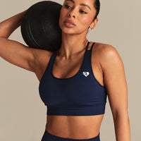 Power Sports Bra | Sapphire Blue