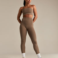 Essential Twist Back Bandeau Bra | Caribou