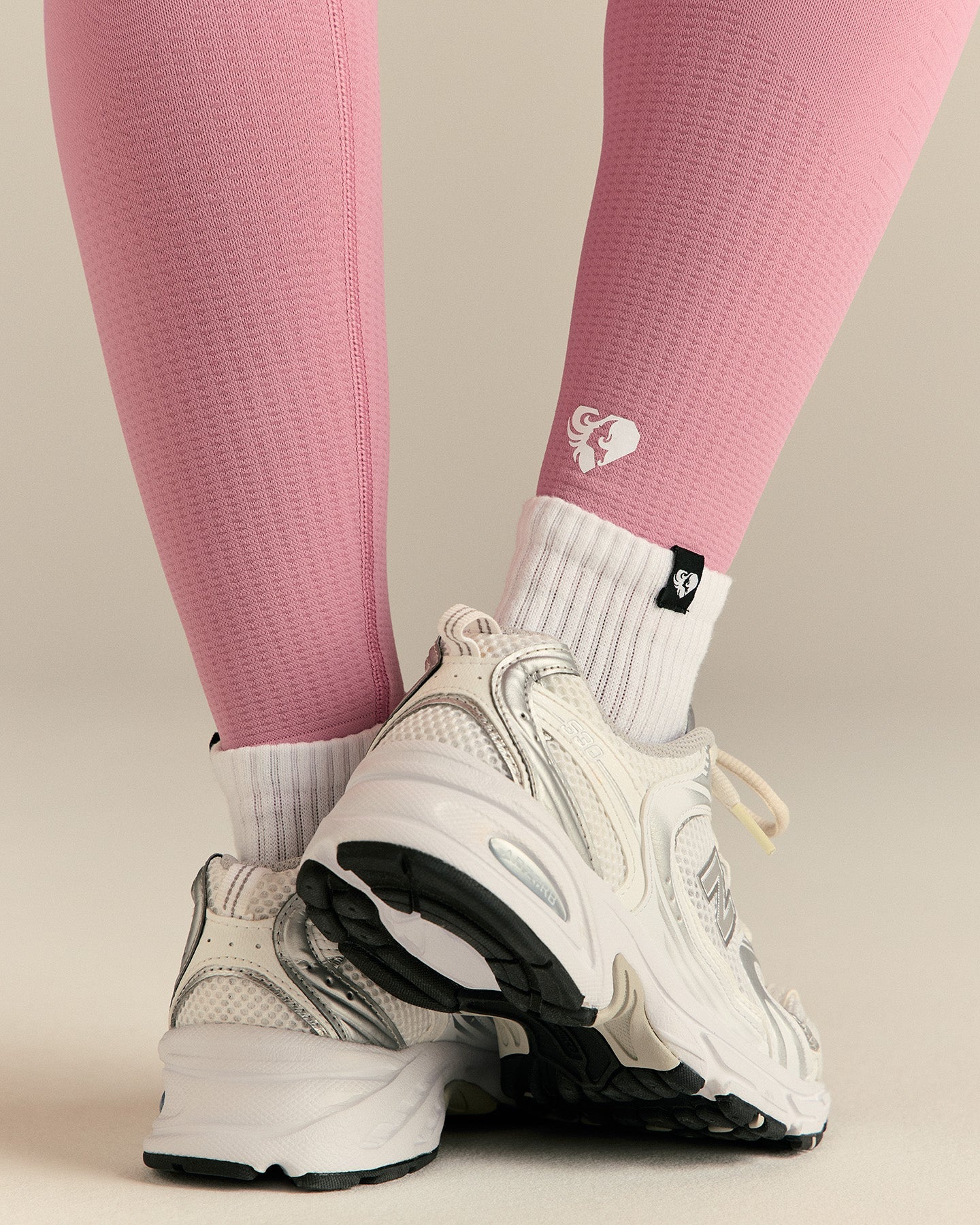 Power High Waist Leggings | Blush Pink