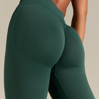 Emphasize Mid Waist Leggings | Evergreen