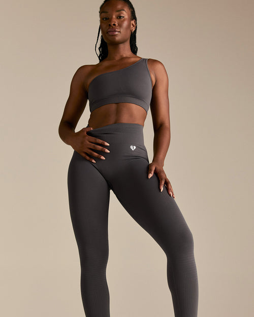 Power High Waist Scrunch Leggings | Graphite