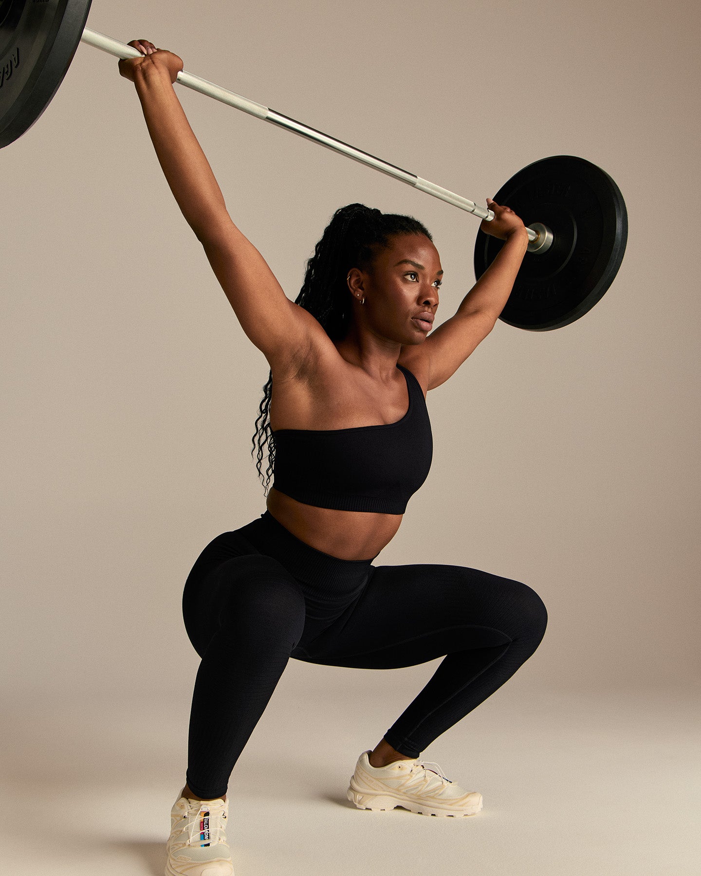 Power High Waist Scrunch Leggings | Black