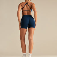 Define 2.0 Cross Back Bra | True Navy