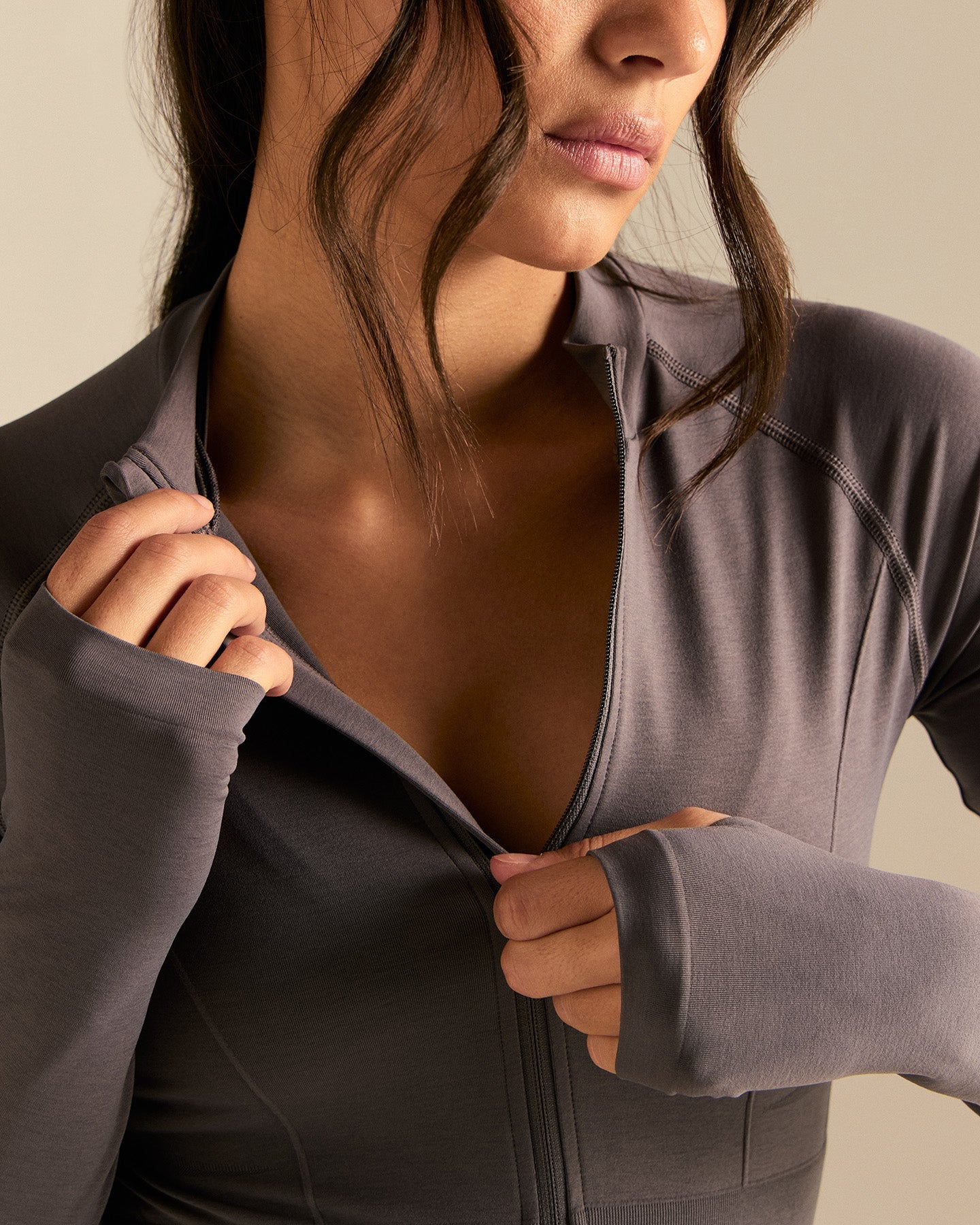 Define 2.0 Midi Jacket | Slate Grey