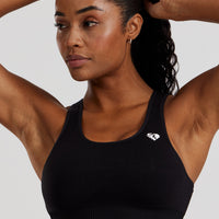 Power Adjustable Sports Bra | Black