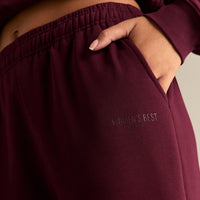 Comfort Joggers | Merlot