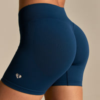 Emphasize Mid Waist 5" Shorts | True Navy