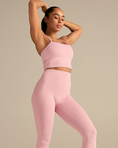 Essential High Waist Leggings | Sweet Pink