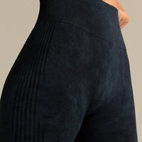 Power High Waist Leggings | Washed Black