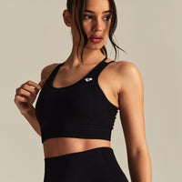 Power Sports Bra | Black