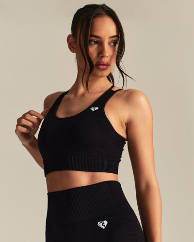 Power Sports Bra | Black