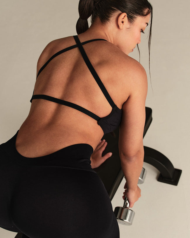 Define 2.0 Cross Back Bra | Black